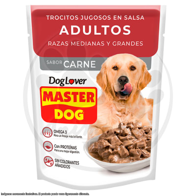 MASTER DOG POUCH ADULTO CARNE 100 GR