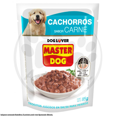 MASTER DOG POUCH CACHORRO POLLO 85 GR1