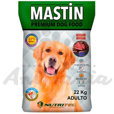 MASTIN PERRO ADULTO CARNE ASADA 22 KG
