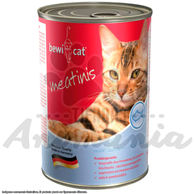 BEWICAT LATA MEATINIS RICO EN SALMON 400 GR1