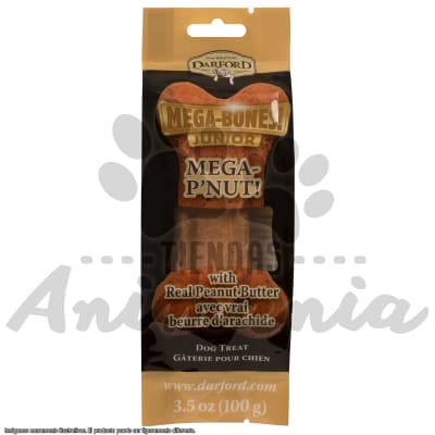 DARFORD MEGA BONES JUNIOR MEGA P'NUT CON MANTEQUILLA DE MANÍ REAL 100 GR1