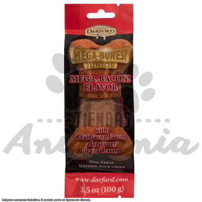 DARFORD MEGA BONES JUNIOR MEGA BACON FLAVOR 100 GR1