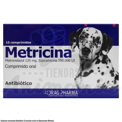 METRICINA 125 MG 10 COMPRIMIDOS
