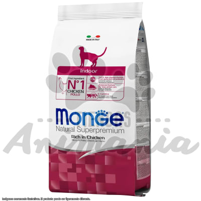MONGE GATO INDOOR DE POLLO 1.5 KG
