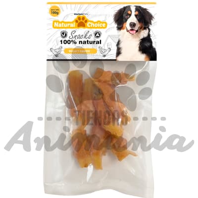 NATURAL CHOICE CAMOTE DULCE ENVUELTO EN POLLO 100 GR1