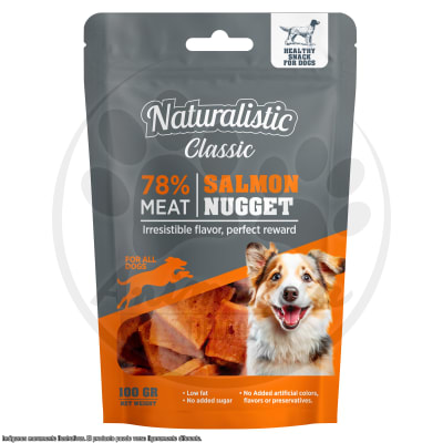 NATURALISTIC CLASSIC SALMON NUGGET 100 GR