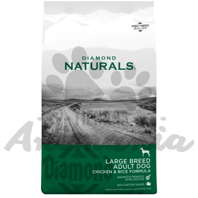 DIAMOND NATURALS ADULTO RAZA GRANDE | LARGE BREED ADULT DOG CHICKEN & RICE FORMULA 15 KG2