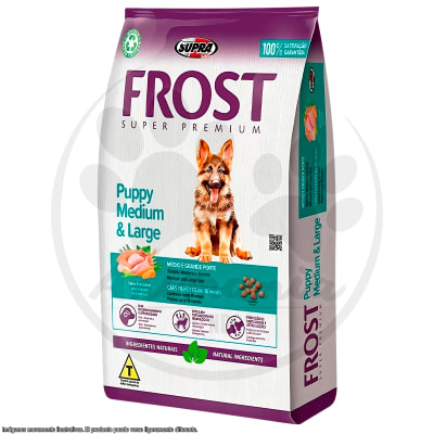 FROST DOG PUPPY MEDIUM & LARGE BREED 15 KG