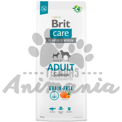 BRIT CARE PERRO ADULTO LIBRE DE GRANOS SABOR SALMON 12 KG