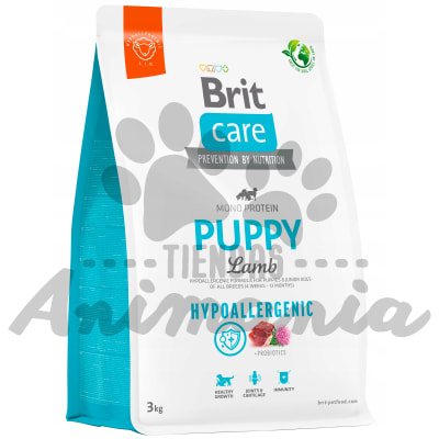 BRIT CARE PERRO CACHORRO HIPOALERGENICO SABOR CORDERO 3 KG