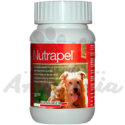 NUTRAPEL 30 COMPRIMIDOS PARA PERROS Y GATOS1