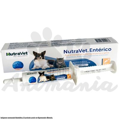 NUTRAVET ENTERICO JERINGA 15 GR PARA PERROS Y GATOS1