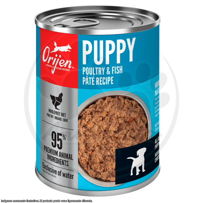 ORIJEN LATA PERRO PUPPY POULTRY & FISH PATE RECIPE 360 GR1