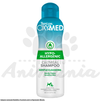 TROPICLEAN OXYMED SHAMPOO HIPOALERGENICO 592 ML