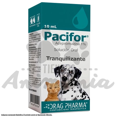 PACIFOR TRANQUILIZANTE SOLUCIÓN ORAL 10 ML1
