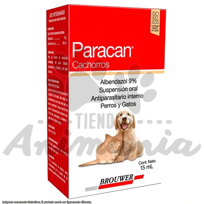 PARACAN SUSPENSION ORAL CACHORROS 15 ML1
