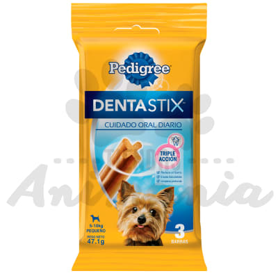 PEDIGREE SNACK DENTASTIX RAZAS PEQUEÑAS 3 UNIDADES 47 GR1