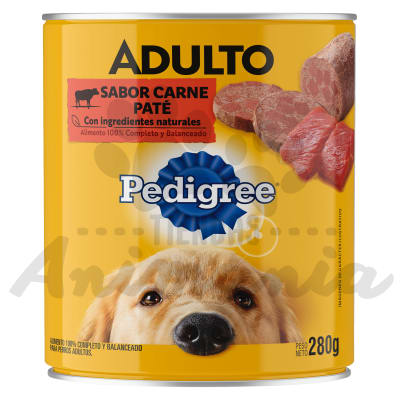 PEDIGREE LATA ADULTO CARNE 280 GR