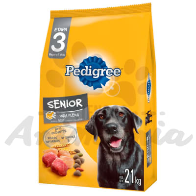 PEDIGREE PERROS SENIOR | TODOS LOS TAMAÑOS 21 KG