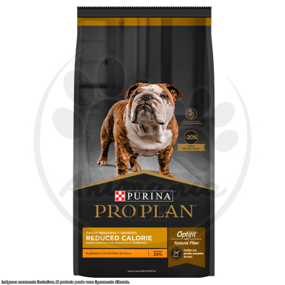 PRO PLAN PERROS ADULTOS REDUCIDOS EN CALORIAS RAZAS MEDIANAS Y GRANDES | REDUCED CALORIE 12 KG