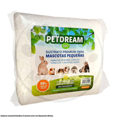 PETDREAM SOFT SUSTRATO PREMIUM PARA MASCOTAS PEQUEÑAS 570 GR