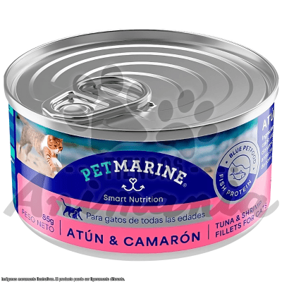 PET MARINE GATO LATA ATUN Y CAMARON 85 GR1