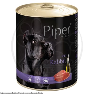 PIPER LATA DOG CONEJO 800 GR1