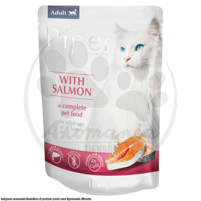 PIPER POUCH CAT SALMON 100 GR1