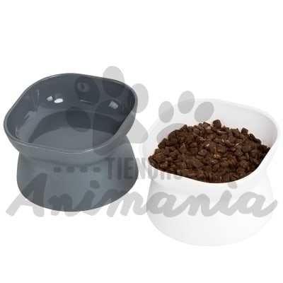 PLATO PEQUEÑO CON INCLINACIÓN PARA GATOS O PERROS CACHORROS O ADULTOS PEQUEÑOS2