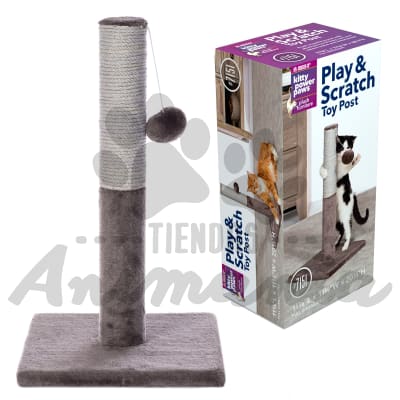 PREVUE PET PRODUCTS KITTY POWER PAWS RASGUÑADOR 7151 - RASCADOR PARA GATOS POSTE1