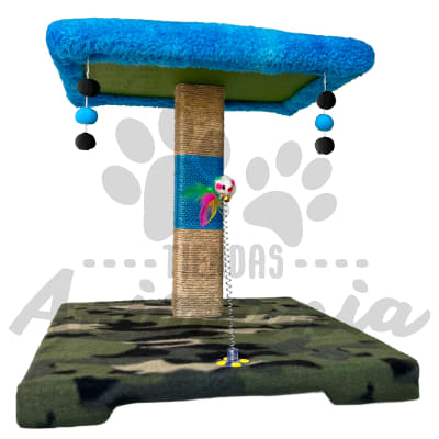 RASCADOR INDEPENDIENTE CAJA (DOS PISOS) DISEÑO MILITAR Y AZUL1