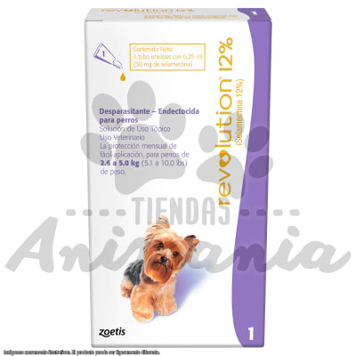 REVOLUTION 12 % PERRO 2.6 a 5.0 KG1