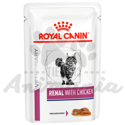ROYAL CANIN GATO RENAL CAT POUCH CON POLLO 85 GR
