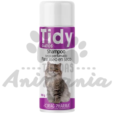 TIDY SHAMPOO EN SECO PARA GATOS 100 GR1