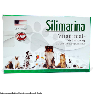 SILIMARINA 120 MG 30 COMPRIMIDOS