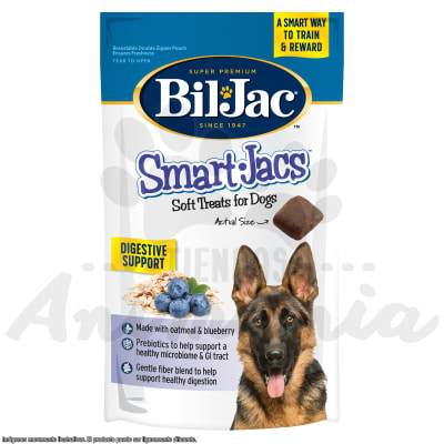 BIL JAC SMART JACS DIGESTIVE SUPPORT - OATMEAL & BLUEBERRY 113 GR