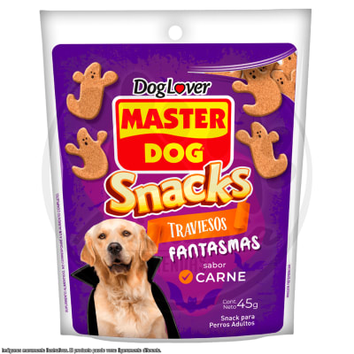 MASTER DOG SNACKS TRAVIESOS FANTASMAS SABOR CARNE 45 GR1