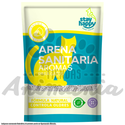 STAY HAPPY ARENA AGLUTINANTE AROMA LIMON 10 KG1