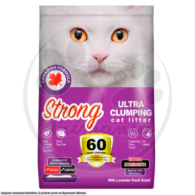 STRONG CAT LITTER LAVANDA 20 KG1