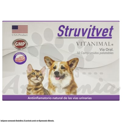 STRUVITVET 10 COMPRIMIDOS