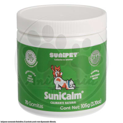 SUNIPET SUNICALM CALMANTE NATURAL 70 GOMITAS 105 GR