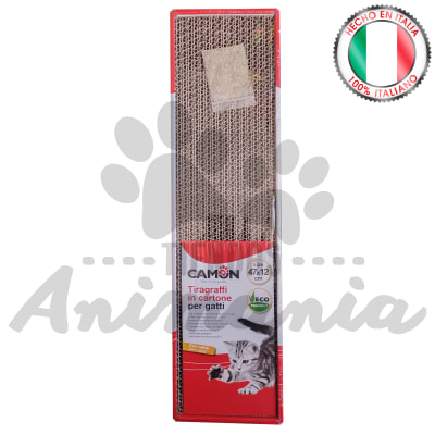 CAMON RASCADOR PLANO PARA GATOS CON CATNIP 47*12 CM1