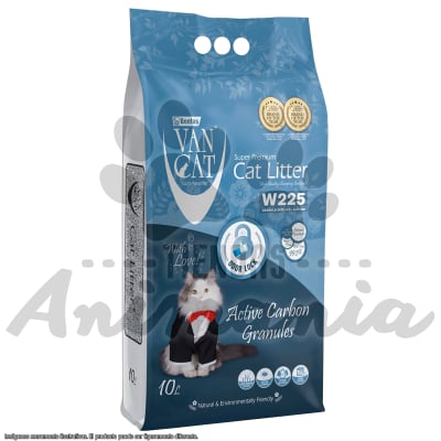 VANCAT ARENA SANITARIA AGLUTINANTE CON CARBON ACTVO 10 LTS