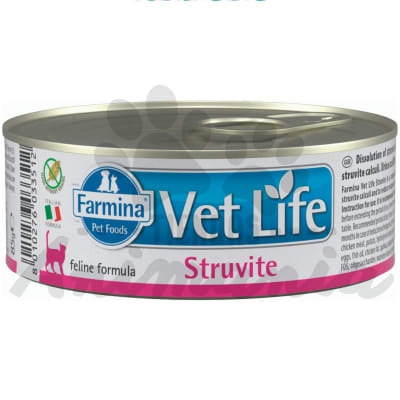VET LIFE CAT LATA STRUVITE 85 GR1