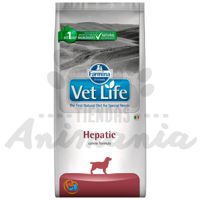 VET LIFE DOG HEPATIC 10 KG