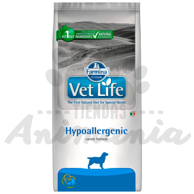 VET LIFE DOG HYPOALLERGENIC 10 KG