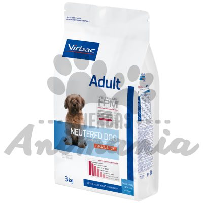 VIRBAC HPM DOG ADULT NEUTERED SMALL & TOY 3 KG1
