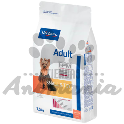 VIRBAC HPM DOG ADULT SMALL & TOY 3 KG