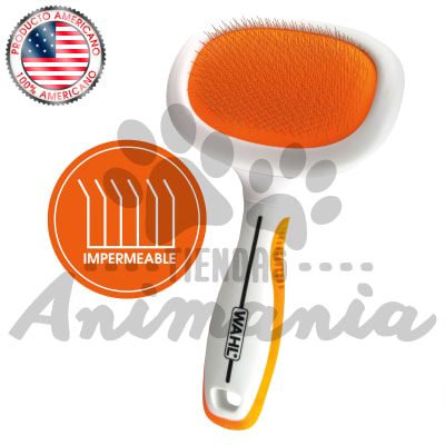 WAHL RASQUETA SUAVE ERGONOMICA PARA PERROS MEDIANOS O GRANDES Y GATOS GRANDES1