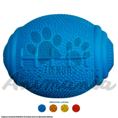 WARRIOR TOYS PELOTA RUGBY DISPENSA SNACKS 10 CM1